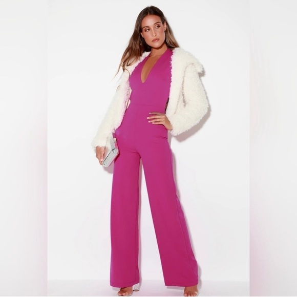 NWT Crystal Sky wide leg jumpsuit - Picture 3 of 8